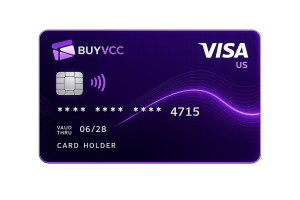 $2000 US Visa Virtual Credit Card (VCC)